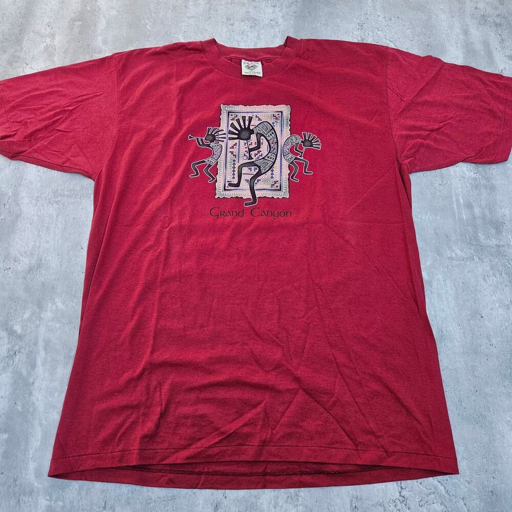 Vintage Grand Canyon Shirt Red Size XL Single Stitch